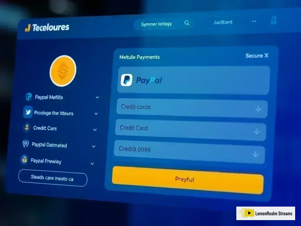 LemonRealm Streams Payment Guide